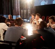 Vido Bareikio ir &bdquo;No Theatre&ldquo; vie&scaron;nagės Kinijoje akimirka