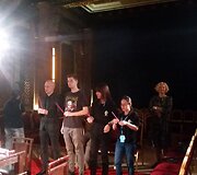 Vido Bareikio ir &bdquo;No Theatre&ldquo; vie&scaron;nagės Kinijoje akimirka