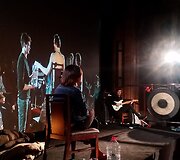 Vido Bareikio ir &bdquo;No Theatre&ldquo; vie&scaron;nagės Kinijoje akimirka