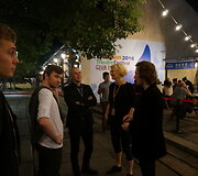 Vido Bareikio ir &bdquo;No Theatre&ldquo; vie&scaron;nagės Kinijoje akimirka