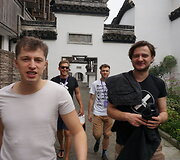 Vido Bareikio ir &bdquo;No Theatre&ldquo; vie&scaron;nagės Kinijoje akimirka