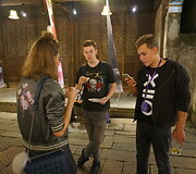 Vido Bareikio ir &bdquo;No Theatre&ldquo; vie&scaron;nagės Kinijoje akimirka