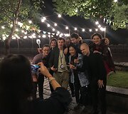 Vido Bareikio ir &bdquo;No Theatre&ldquo; vie&scaron;nagės Kinijoje akimirka