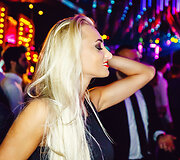 Vakarėlio klube &bdquo;Mojo Lounge&ldquo; akimirka