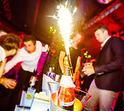 Vakarėlio klube &bdquo;Mojo Lounge&ldquo; akimirka