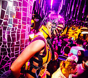Vakarėlio klube &bdquo;Mojo Lounge&ldquo; akimirka
