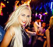 Vakarėlio klube &bdquo;Mojo Lounge&ldquo; akimirka