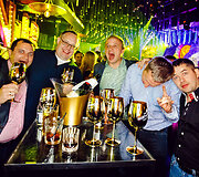 Vakarėlio klube &bdquo;Mojo Lounge&ldquo; akimirka