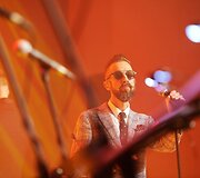 Lino Adomaičio koncerto akimirka