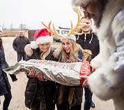 Fondo &bdquo;Lietuva &ndash; gyvūnams&ldquo; akcijos akimirka