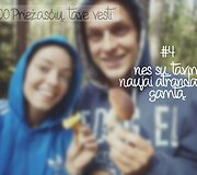 Kadras i&scaron; Žygimanto Gečo ciklo &bdquo;#100priežasčiųtavevesti&ldquo;