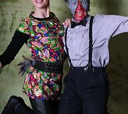 Kostiumo &bdquo;Yaga-Ball&ldquo; Užgavėnių maskaradui idėja