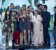 Apdovanojimų &bdquo;Kids Choice&ldquo; akimirka