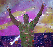 Apdovanojimų &bdquo;Kids Choice&ldquo; akimirka