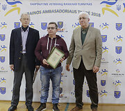 Varėnoje įvyko žiūrovų susidomėjimo ir teigiamų atgarsių sulaukęs tarptautinis veteranų rankinio turnyras &bdquo;Ukrainos ambasadoriaus taurė 2018&ldquo;. 