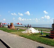 Trečiasis tarptautinis Juodkrantės smėlio skulptūrų simpoziumas &bdquo;Kur&scaron;ininkų sakmės&ldquo; 