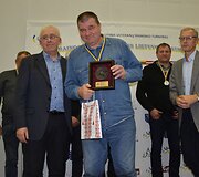 Varėnoje įvyko ketvirtasis tarptautinis veteranų rankinio turnyras &bdquo;Ukrainos ambasadoriaus Lietuvoje taurė 2019&ldquo;. 