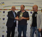 Varėnoje įvyko ketvirtasis tarptautinis veteranų rankinio turnyras &bdquo;Ukrainos ambasadoriaus Lietuvoje taurė 2019&ldquo;. 