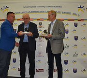 Varėnoje įvyko ketvirtasis tarptautinis veteranų rankinio turnyras &bdquo;Ukrainos ambasadoriaus Lietuvoje taurė 2019&ldquo;. 