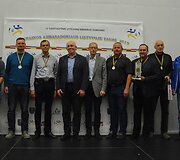 Varėnoje įvyko ketvirtasis tarptautinis veteranų rankinio turnyras &bdquo;Ukrainos ambasadoriaus Lietuvoje taurė 2019&ldquo;. 