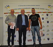 Varėnoje įvyko ketvirtasis tarptautinis veteranų rankinio turnyras &bdquo;Ukrainos ambasadoriaus Lietuvoje taurė 2019&ldquo;. 