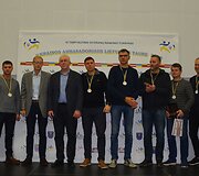 Varėnoje įvyko ketvirtasis tarptautinis veteranų rankinio turnyras &bdquo;Ukrainos ambasadoriaus Lietuvoje taurė 2019&ldquo;. 