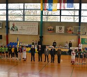Varėnoje įvyko ketvirtasis tarptautinis veteranų rankinio turnyras &bdquo;Ukrainos ambasadoriaus Lietuvoje taurė 2019&ldquo;. 