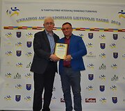 Varėnoje įvyko ketvirtasis tarptautinis veteranų rankinio turnyras &bdquo;Ukrainos ambasadoriaus Lietuvoje taurė 2019&ldquo;. 