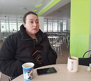 Irina Volkonskaja papra&scaron;ė nefotografuoti jos laikinoje miegojimo vietoje, nes nenori nuotraukų, kurios jai primintų &scaron;iuos i&scaron;gyvenimus