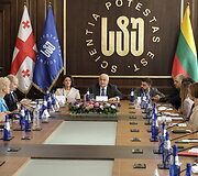 Pirmoji ponia Diana Nausėdienė dalyvauja konferencijoje &bdquo;Lituanistika Sakartvele&ldquo;