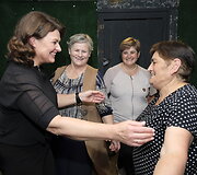 Pirmoji ponia Diana Nausėdienė per vizitą Sakartvele lanko kartvelų &scaron;eimą
