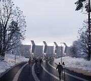 Nacionalinio stadiono vizualizacija
