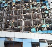 Odesoje per raketų ataką smarkiai nukentėjo uostamiesčio simboliai &ndash; jūrų uostas ir vie&scaron;butis "Odesa"