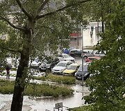 Kru&scaron;a ir liūtis paskandino Lenkijos Gniezno miestą