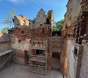 Restauruojamas Kamari&scaron;kių dvaras virs menininkų kūrybos erdve