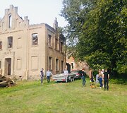 Restauruojamas Kamari&scaron;kių dvaras virs menininkų kūrybos erdve