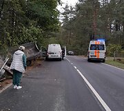 Avarija Vilniuje, Baltosios Vokės gatvėje
