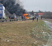 Avarija kelyje Vilnius&ndash;&Scaron;alčininkai