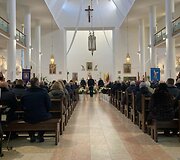 Atsisveikinimas su ugniagesiu Rolandu Venslauskiu