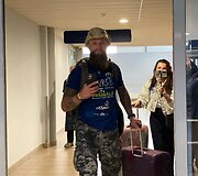 Aurimas Mockus parskrido į Lietuvą