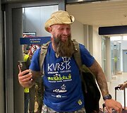 Aurimas Mockus parskrido į Lietuvą