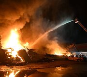 Lenkijoje sudegė gamykla