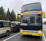 Uždaryta siena su Baltarusija: eilės prie Medininkų pasienio punkto