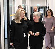 I&scaron; Baltarusijos nelaisvės i&scaron;vaduota politiniais pagrindais kalinta Lietuvos pilietė Elena Ramanauskienė ir kiti kaliniai