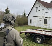 Jungtinės teisėsaugos pajėgos smogė oro balionais gabenamos kontrabandos tinklui