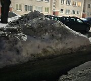 Sniego kalnai Panevėžyje