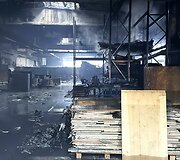 Ugniagesiai užgesino didžiulį  gaisrą Vilniuje, Ei&scaron;i&scaron;kių plente