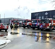 Ugniagesiai užgesino didžiulį  gaisrą Vilniuje, Ei&scaron;i&scaron;kių plente
