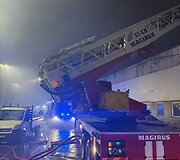 Ugniagesiai užgesino didžiulį  gaisrą Vilniuje, Ei&scaron;i&scaron;kių plente