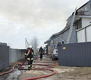Kauno rajone degė rūkykla